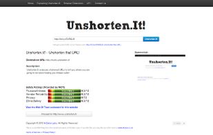 Unshorten.It! screenshot 1