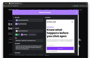 UnshortLink screenshot 3