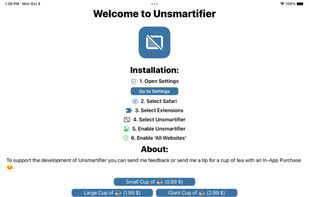 Unsmartifier screenshot 1