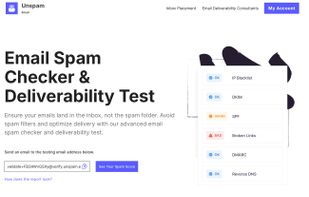 Unspam.email screenshot 1