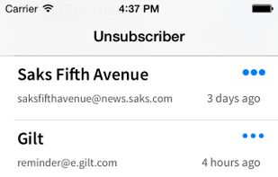 Unsubscriber for Gmail screenshot 2
