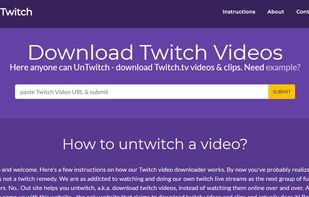 untwitch your twitch broadcasts