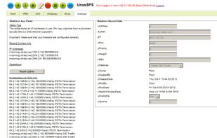 unxsVZ uSIPSwitch screenshot 1