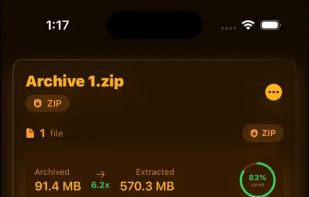 Unzipped screenshot 1