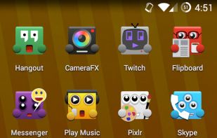 Upbeat Monsters Icon Pack screenshot 2