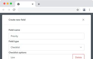 UpChat for Zendesk Create new field