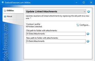 Update Linked Attachments for Outlook screenshot 1