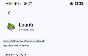 App details page