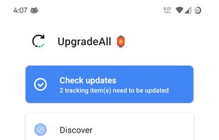 UpgradeAll screenshot 1