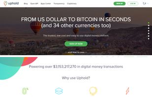 Uphold screenshot 1