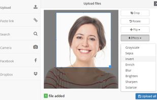 Uploader Window screenshot 1