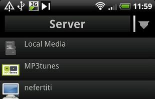 UPnPlay screenshot 1