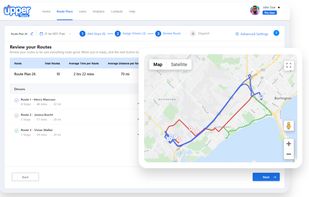 Upper Route Planner screenshot 1