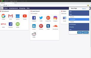 upStart - Browser Extension screenshot 1