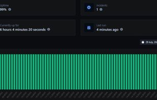 Uptime System screenshot 3