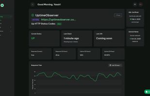 UptimeObserver screenshot 1