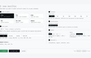 Uptimepage screenshot 3