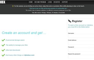 Uptobox screenshot 1