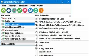 upToDate Downloader screenshot 1