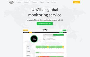 Public status page with logs of the checks, advanced statistics, subscriptions and very easy share options
