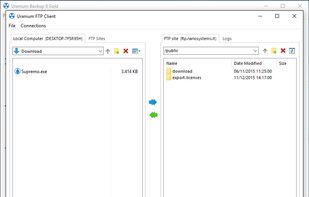 Uranium Backup screenshot 1