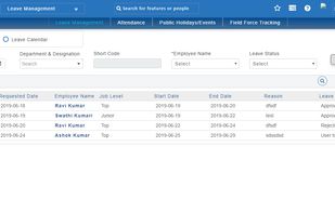 Leave Management Module