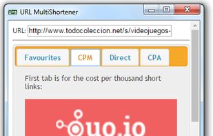 URL Multishortener screenshot 1