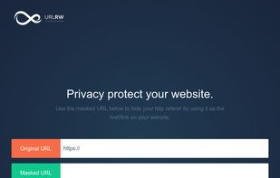 URL.RW Dereferer/short-URL screenshot 1