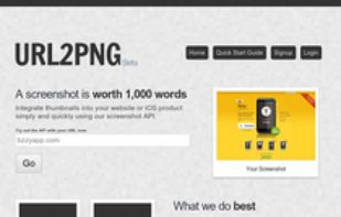 URL2PNG screenshot 1