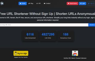 UrlVanish screenshot 1