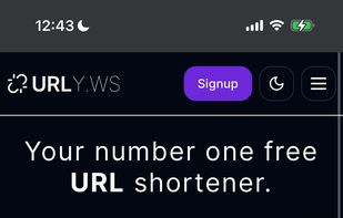 Urly.WS screenshot 2