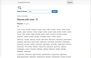 AZRhymes screenshot 1