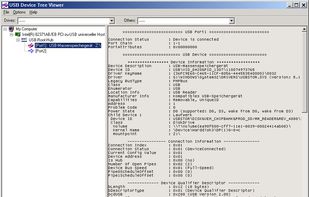 USB Device Tree Viewer (UsbTreeView) screenshot 1