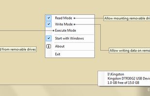 USB Flash Drives Control screenshot 1