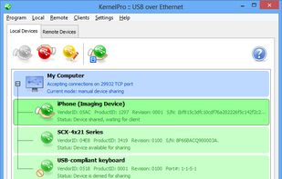 USB over Ethernet screenshot 1