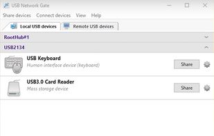 USB Network Gate screenshot 1