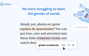 Fluent - Language learning screenshot 1