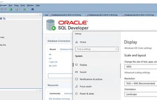 use SQL Developer screenshot 1