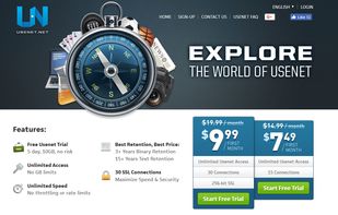Usenet.net screenshot 1