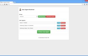 User-Agent Switcher screenshot 3