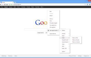 User-Agent Switcher screenshot 1
