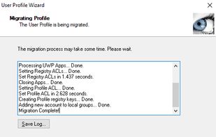 User Profile Wizard screenshot 3