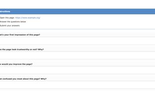 The questions will be transformed into a survey, that will be made available to testers in the panel from your target audience.