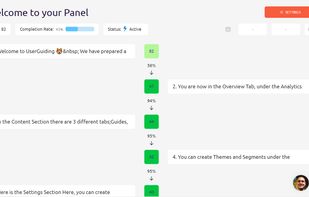 Get detailed step analytics of your walkthroughs