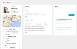 Users Insights screenshot 1
