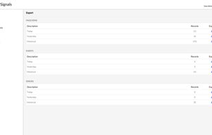 UserSignals screenshot 2