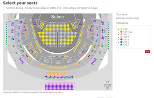 Seat selection module