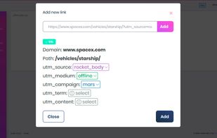 UTM Manager screenshot 2