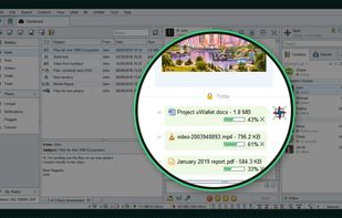Express your emotions, moods and feelings using original stickers, and a wide choice of smiles and emoticons.