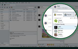 Take advantage of uMail - a secure alternative to classic email.